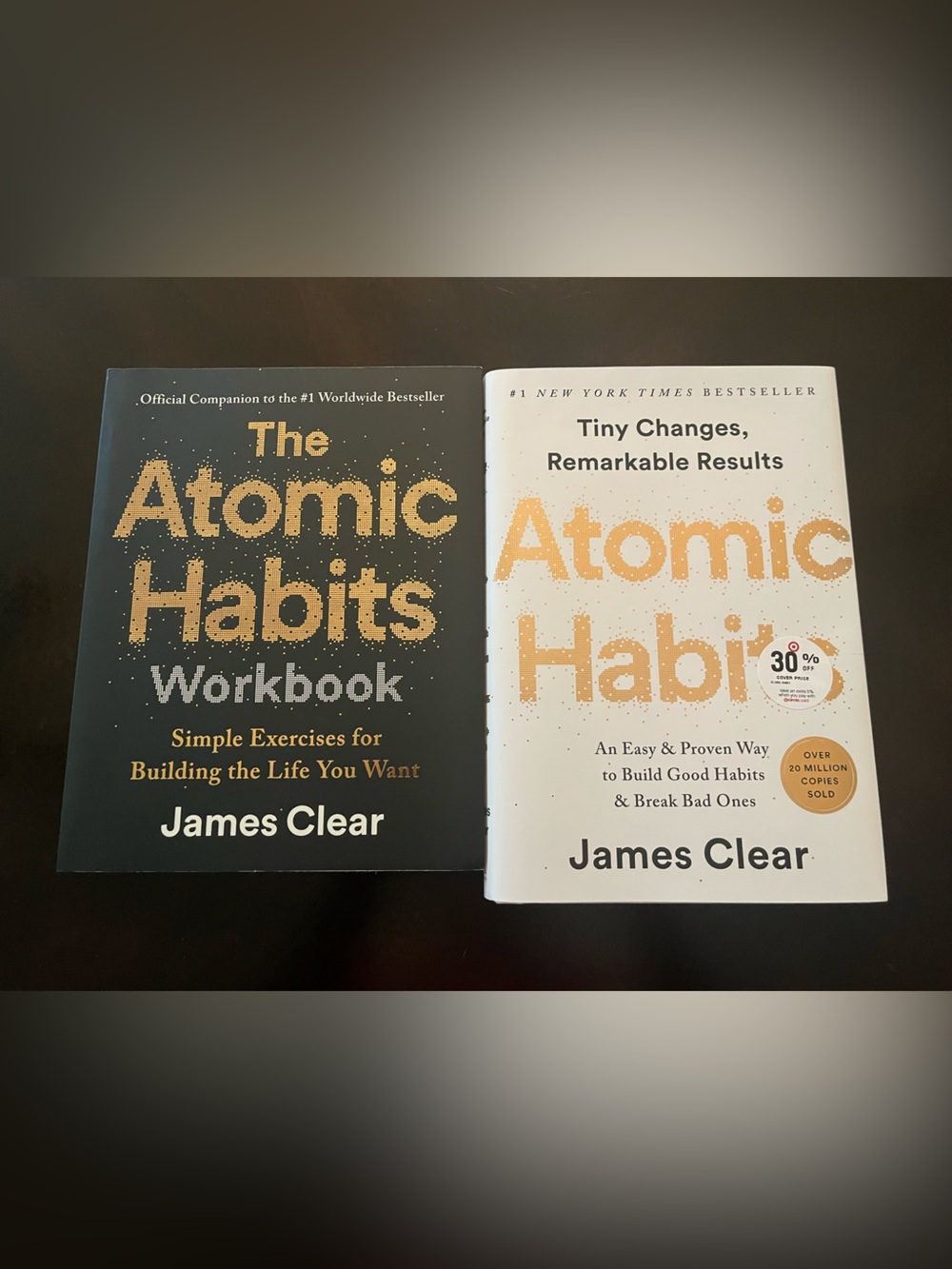 BRAND NEW~NEVER USED Atomic Habits Workbook & Book Set